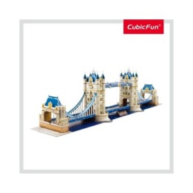 Cubic Fun - Puzzle 3D si Brosura-Tower Bridge 120 Piese Cubic Fun - 1